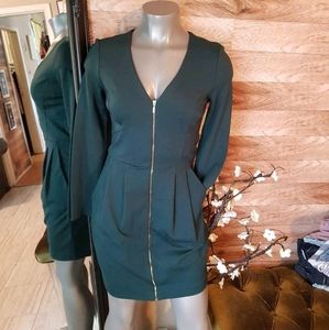 DYNAMITE ZIPPER DRESS w Pockets!! Like NEW